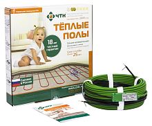 Теплый пол в стяжку одножильный ЧТК СНО-18-342 19,0м (1,7-2,9м2) 342Вт картинка 